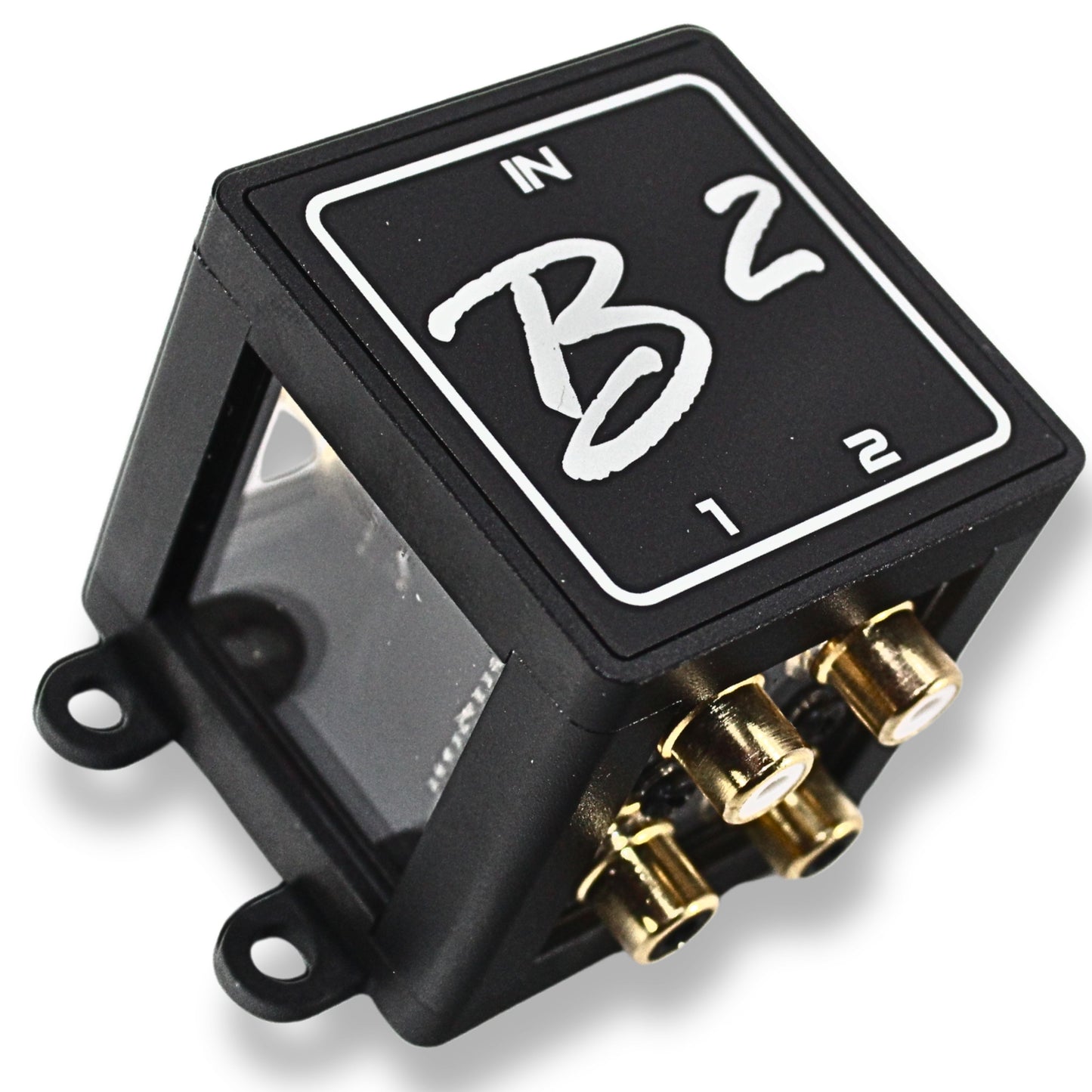 B2 Audio 1-to-2 Pair Cockbox RCA Splitter Distribution Block