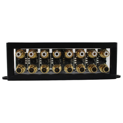 B2 Audio 1-to-8 Pair Cockbox RCA Splitter Distribution Block