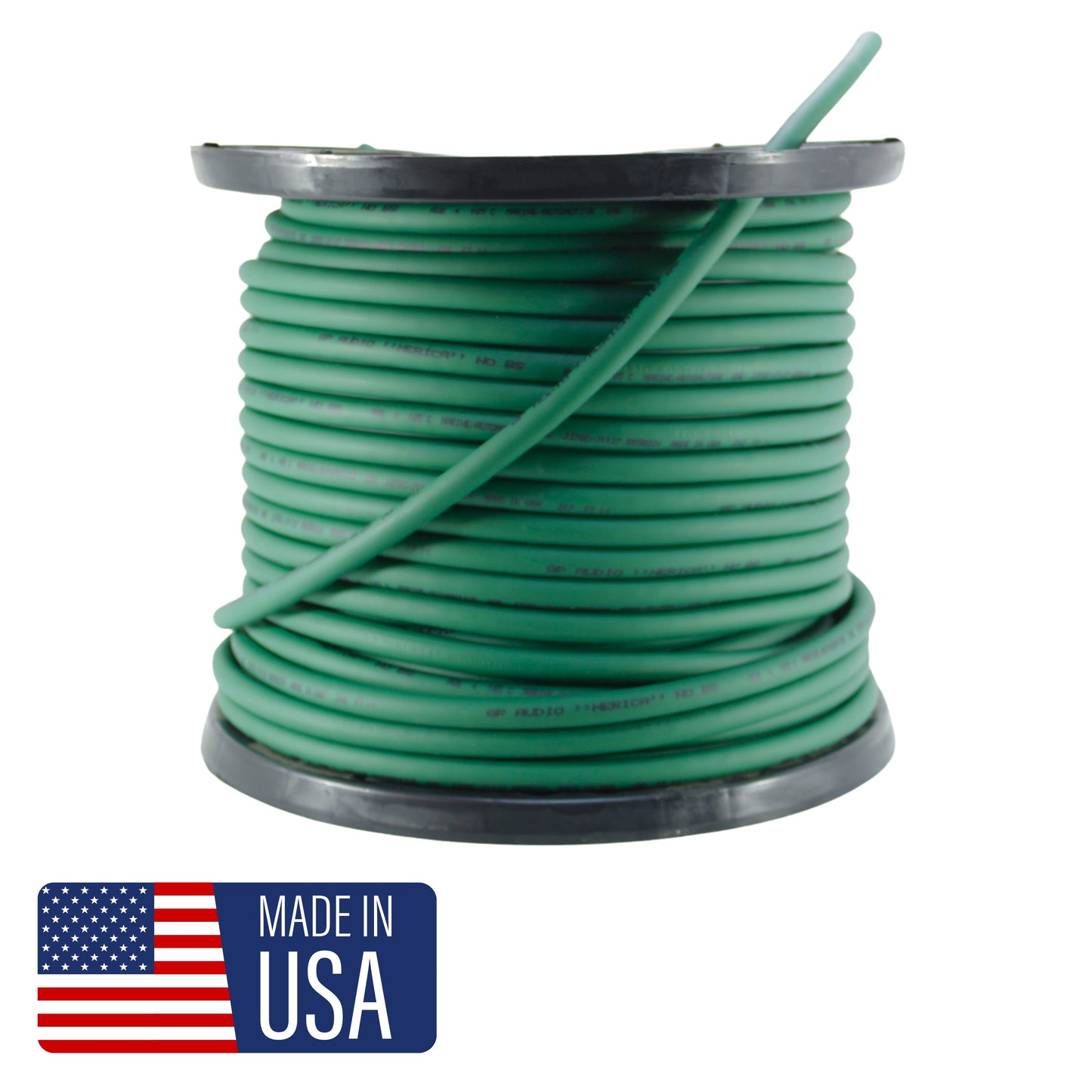 True 4 AWG 100% OFC Pure Copper Power/Ground Wire Green Lot