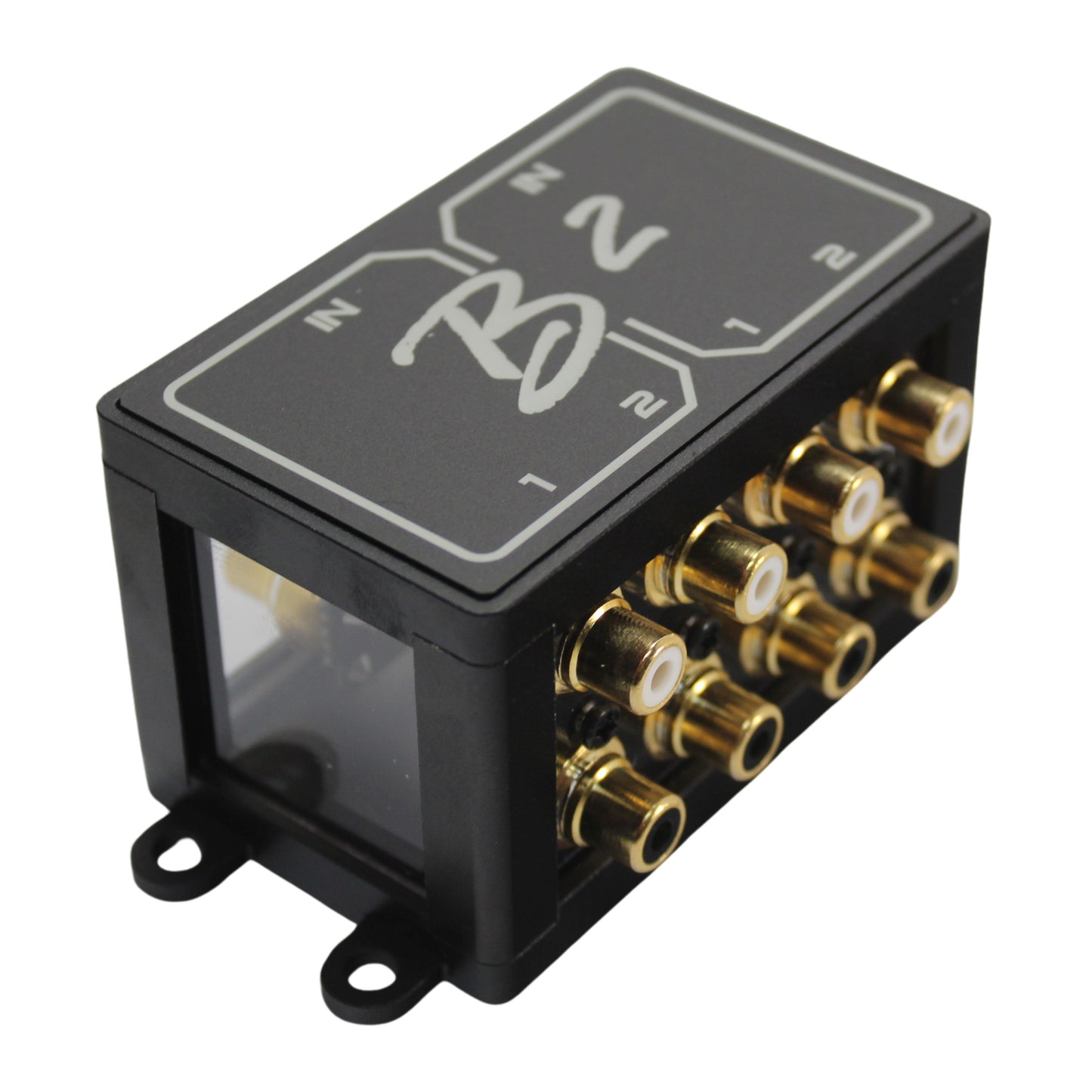 B2 Audio 2-to-4 Pair Cockbox RCA Splitter Distribution Block