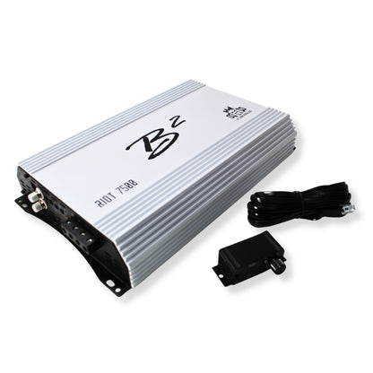 B2 Audio RIOT Series 7500 Watt 1-Channel Full Bridge Class D Amplifier