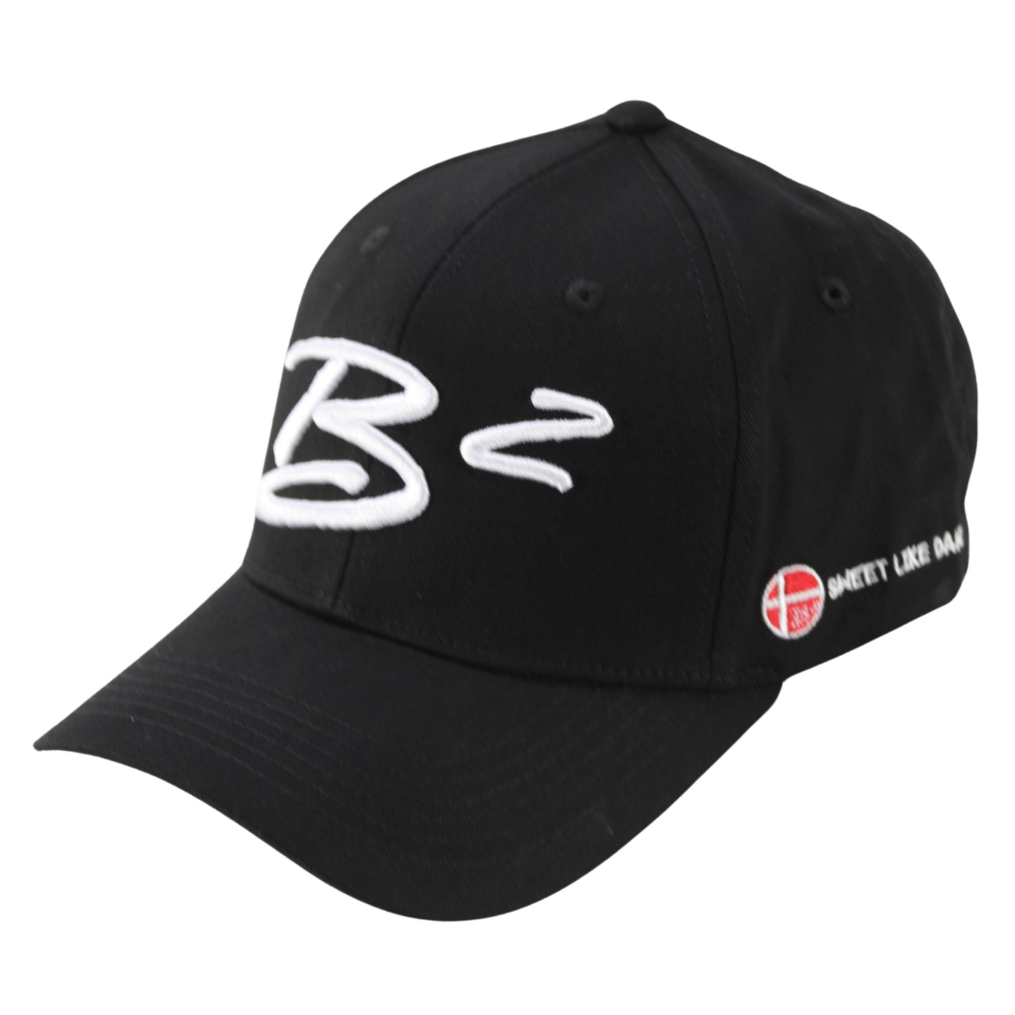 B2 Audio Black Flex-Fit Classic, Ball Cap Hat with "B2" Logo