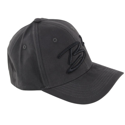 B2 Audio Grey Flex-Fit Classic, Ball Cap Hat with "B2" Logo