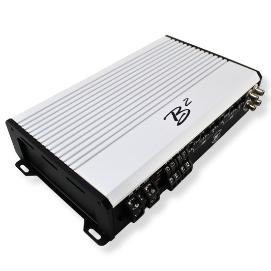 B2 Audio RAGE Series 1.2K 1200 Watt 4-Channel 2-Ohm Full Range Class D Amplifier