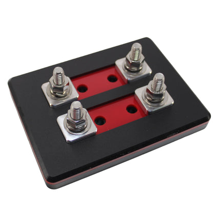 2 Spot Heavy Duty ANL Fuse Distribution Block w/ Acrylic B2 Audio Cover