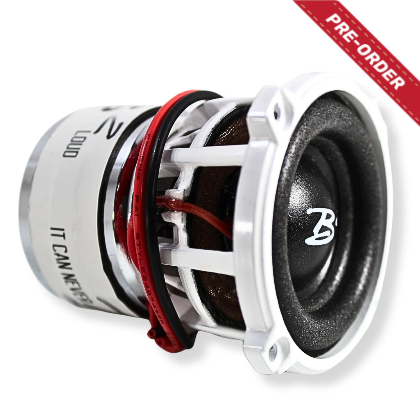 2" 4-Ohm B2 Audio Rampage RC2 Subwoofer for RC Cars