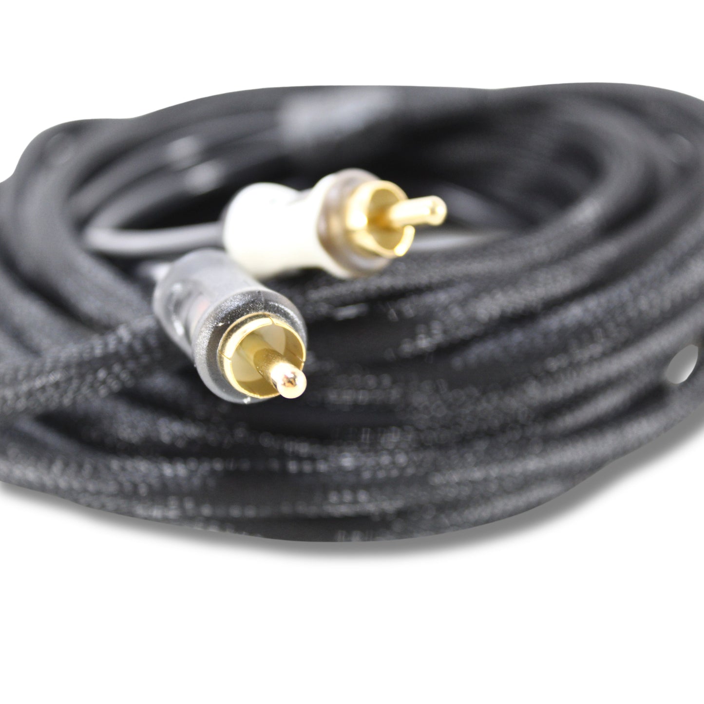 B2 Audio 18FT Long OFC Double Shielded 2 Male to 2 Male Snakeskin RCA RA55