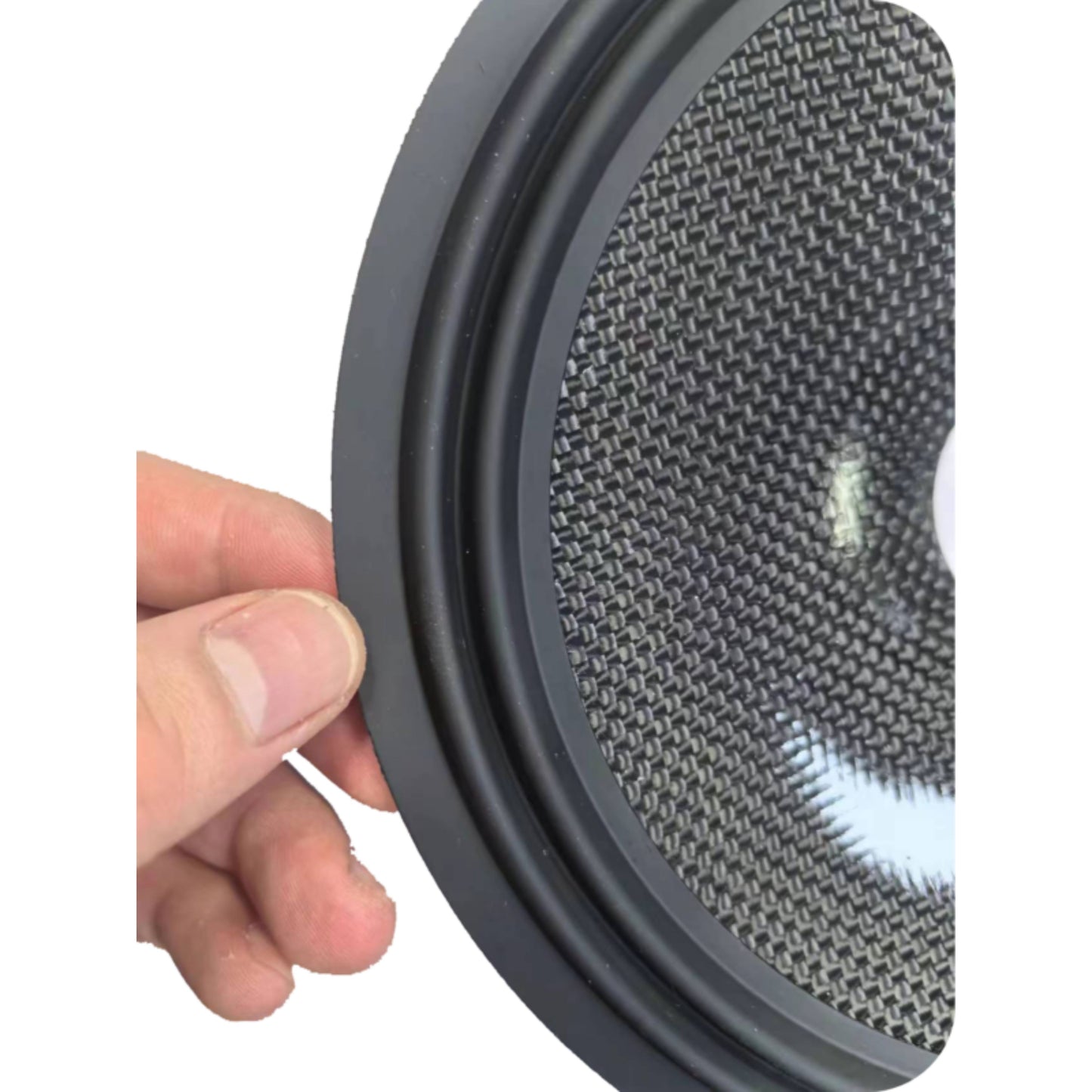 B2 Audio 6.5"  Carbon Fiber Marine, Motorcycle, Powersports, 4-Ohm Shallow Mount Speakers, Sold in pairs RAGE6CFM