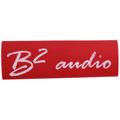 B2 Audio 10 Pack of 4 Gauge Red Heat Shrink with B2 Audio Logo