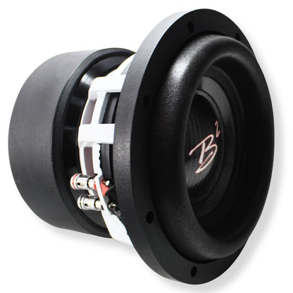 B2 Audio RAMPAGE Series 8" Dual 2-Ohm 2" Voice Coil 1000 Watt RMS Subwoofer