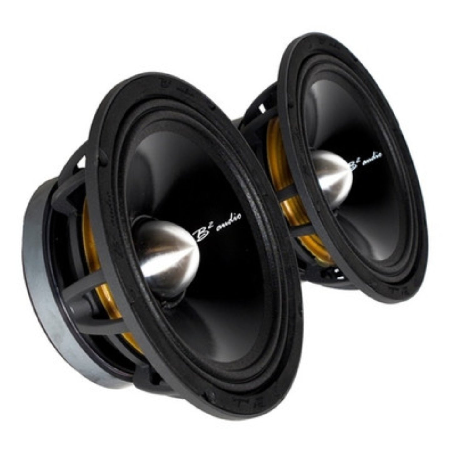 B2 Audio Pair of Rage 8" 4-Ohm 250 Watt RMS Mid-Range Speakers RAGE8P