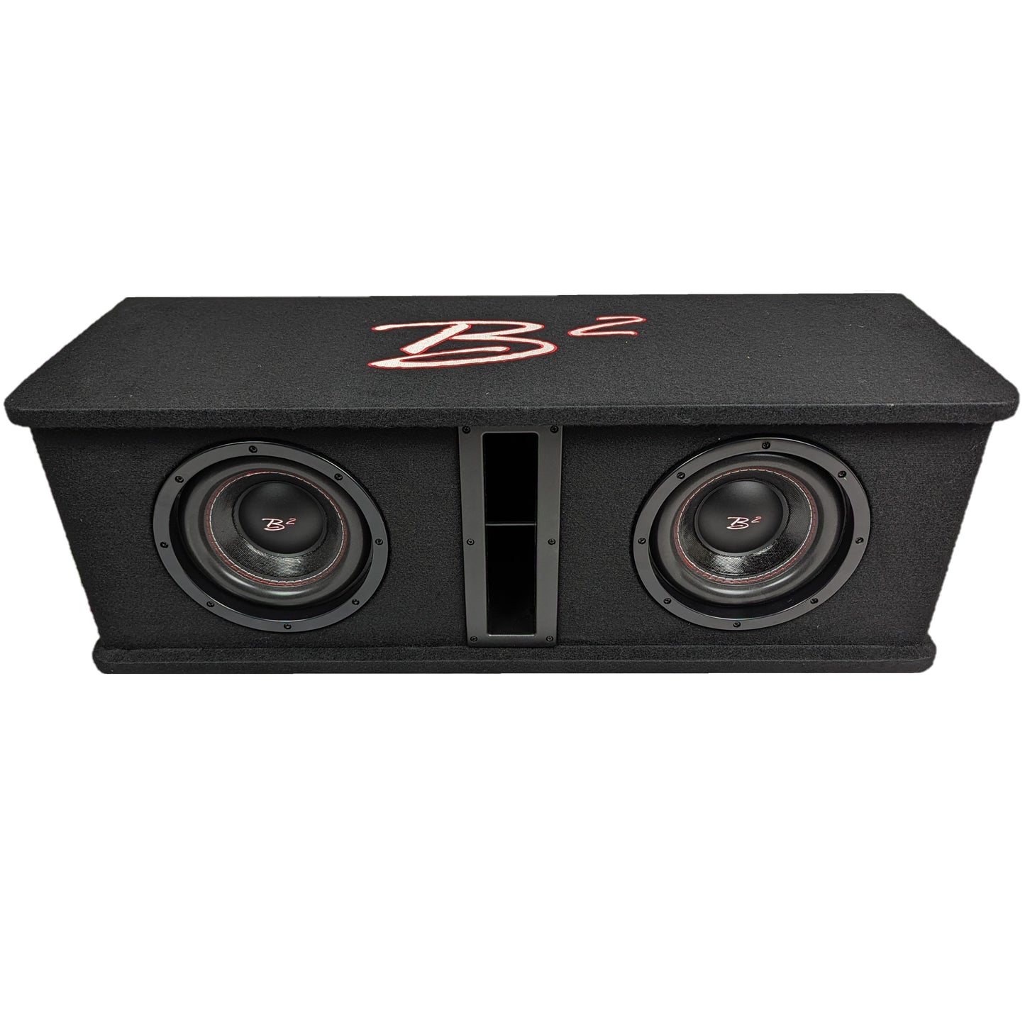 B2 Audio Dual 8" 1000W RMS Dual 2 Ohm Vented Loaded Subwoofer Enclosure DVPE28