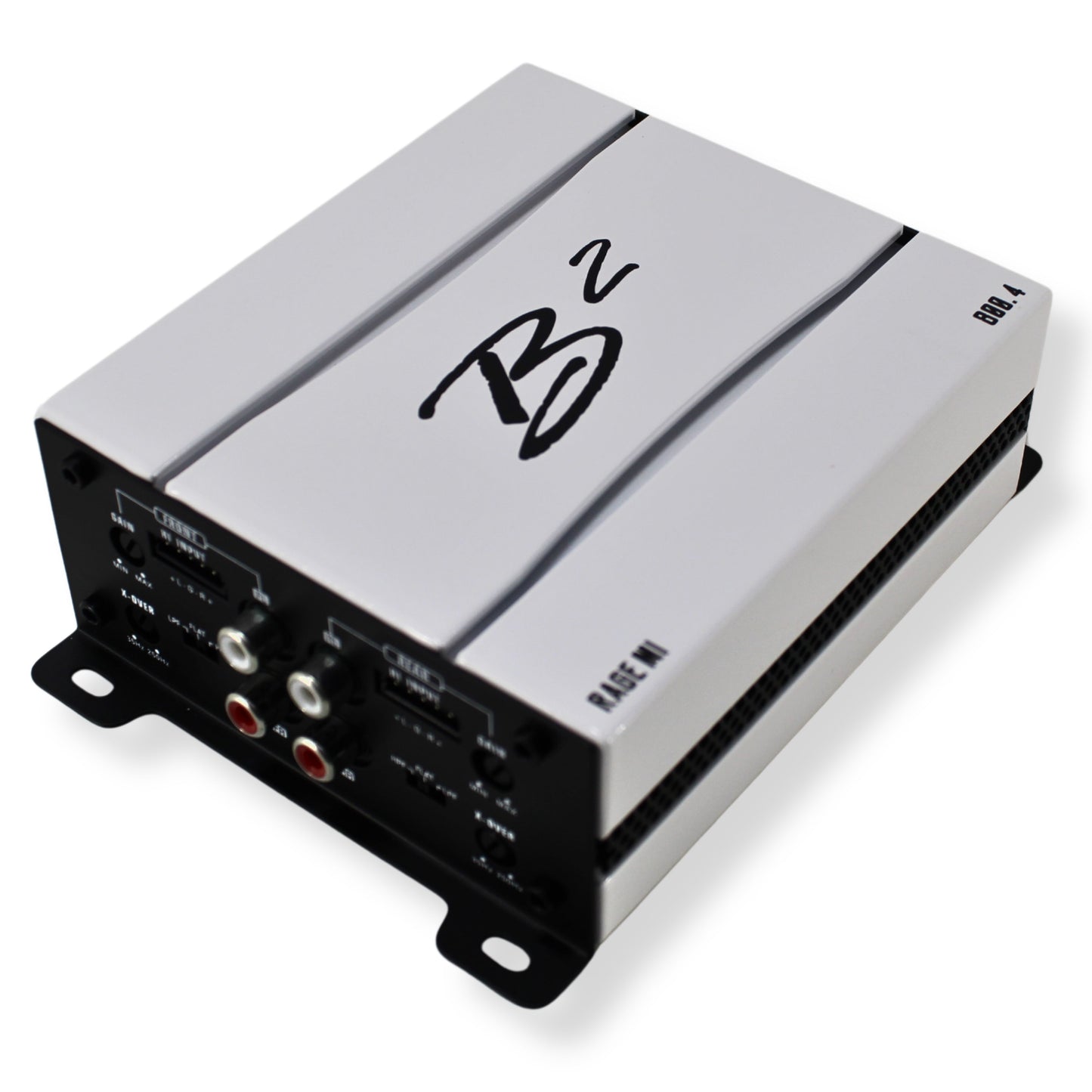 B2 Audio RAGE Micro Series 800 Watt 4-Channel 2-Ohm Class D Full Range Amplifier