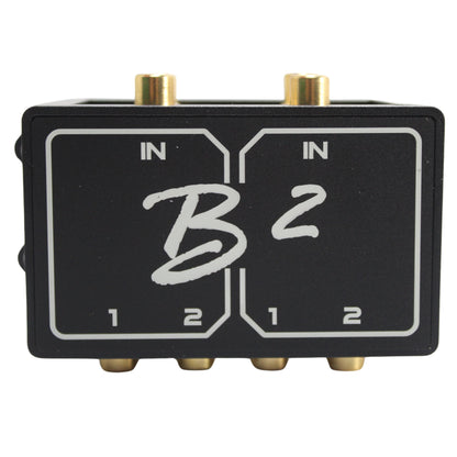 B2 Audio 2-to-4 Pair Cockbox RCA Splitter Distribution Block