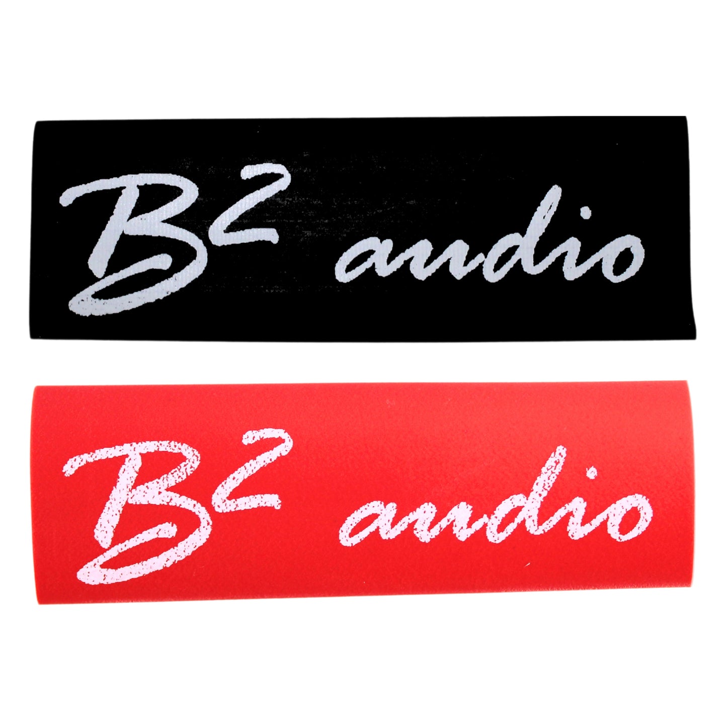 B2 Audio 20 Pack of 4 Gauge Red & Black Heat Shrink with B2 Audio Logo