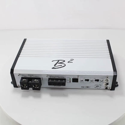 B2 Audio RAGE 2.3K 2300 Watt 2-Channel 2-Ohm Class D Bridgeable Amplifier