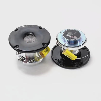 B2 Audio RAGE Series Pair of 40 Watt 1" 4-Ohm Shallow Mount Compression Drivers w/ Horn